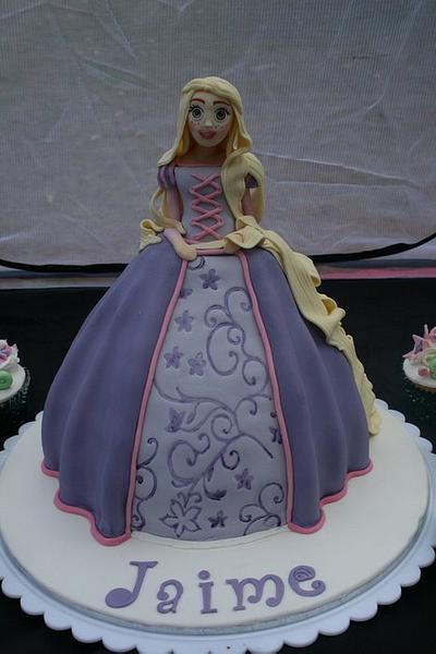 Tangled Doll Cake - Cake by Michelle Amore Cakes