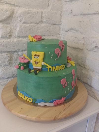 Spongebob - Cake by ZuzanaHabsudova