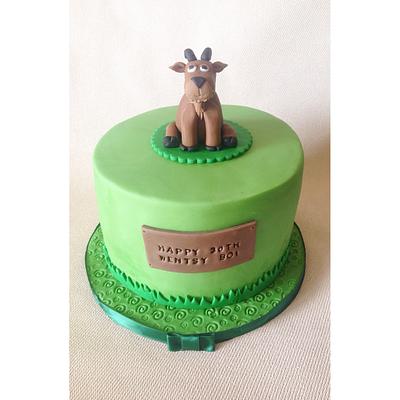 Goat Birthday Cake - Cake by Beth Evans