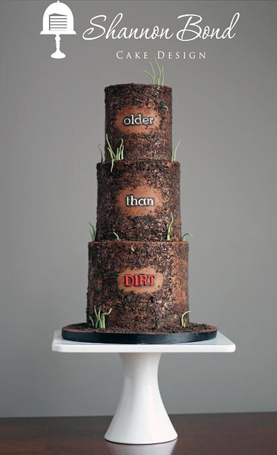 Older Than Dirt Cake - Cake by Shannon Bond Cake Design