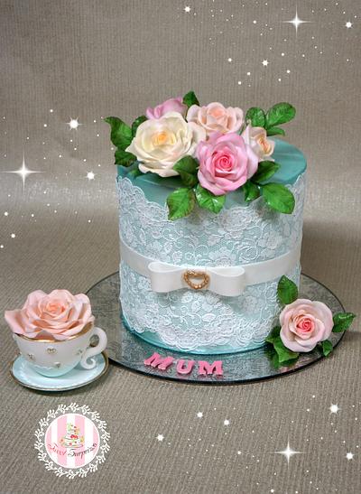 Gorgeous Lace for Mum - Cake by Sweet Surprizes 