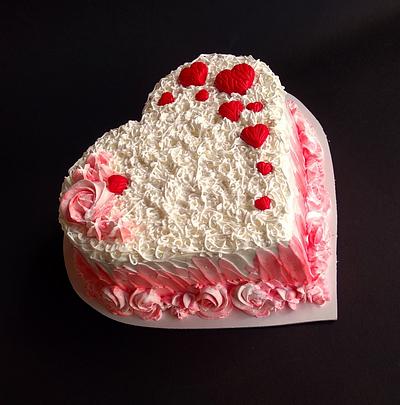 Love heart - Cake by Dragana