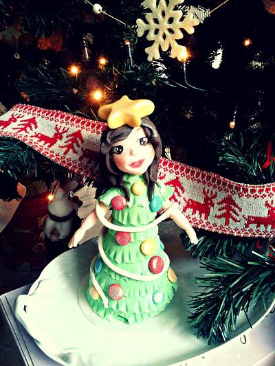 A Special Christmas Tree - Cake by Stefania