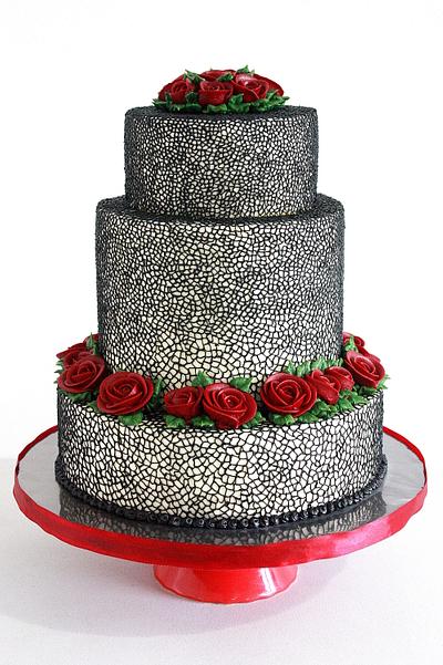 Lace - Cake by Queen of Hearts Couture Cakes