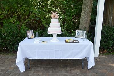 Love Birds Wedding Cake - Cake by SugarWhipped