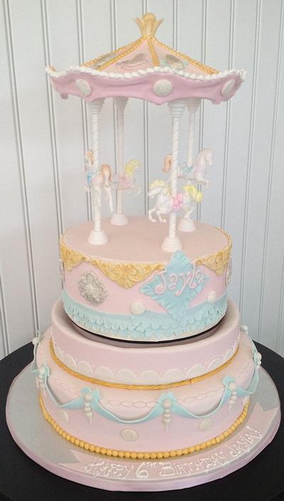 Victorian Carousel Cake - Cake by Bianca