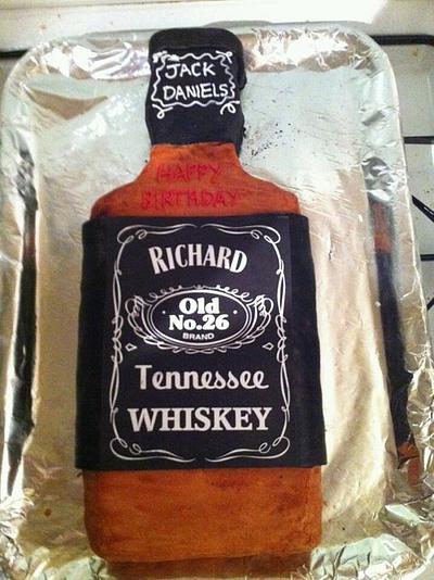 Jack Daniels Cake - Cake by Chrissy_Cakes_UK
