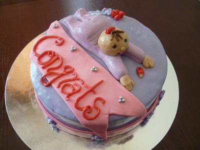 New Born Baby Cake - Cake by Bake Cuisine