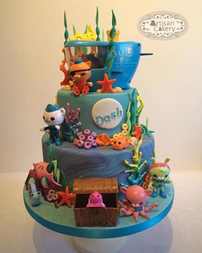 Dash's octonauts cake - Cake by Artisan cakery - Kelly Thoburn-Wilson