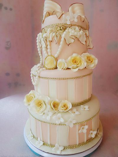 Hatbox cake - Cake by Cakestyle by Emily