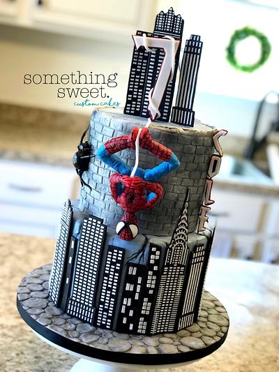 Spider-Man Cake - Cake by Something Sweet