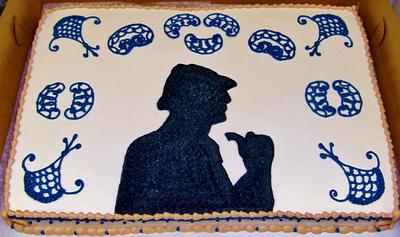 Sherlock Holmes cake - Cake by Nancys Fancys Cakes & Catering (Nancy Goolsby)