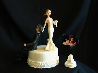 wedding cake topper - Cake by Carmela Iadicicco (torte con brio)