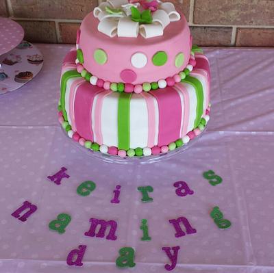 Keira's Naming Day! - Cake by New2cakes
