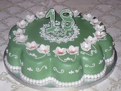 18 years ^ __ ^ - Cake by Filomena