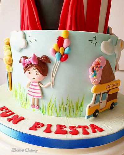 Carnival Fun Fiesta  - Cake by Bella's Cakes 