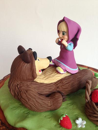 Masha and bear - Cake by tomima