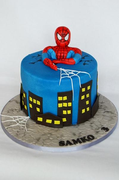 Spiderman  - Cake by m.o.n.i.č.k.a