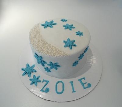 Winter Cake - Cake by Sugar Me Cupcakes