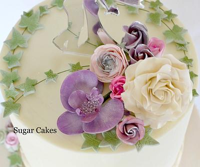 Ivy & Lavender - Cake by Sugar Cakes 