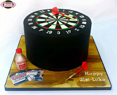 Dartboard Cake - Cake by Jerri