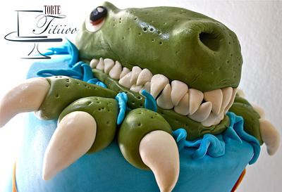 A dinosaur for Thomas - Cake by Torte Titiioo