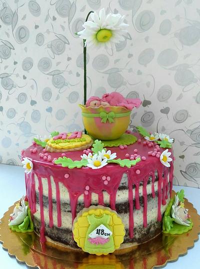 Cake for baby AYA - Cake by Dari Karafizieva