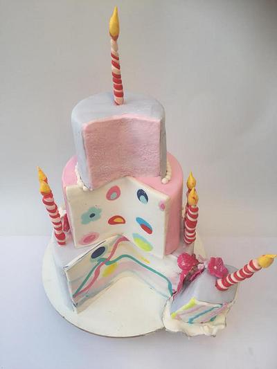 Birthday girls cake - Cake by michal katz