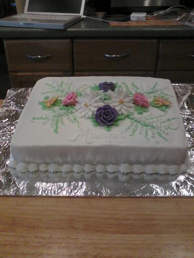 Spring Flowers - Cake by Julia 