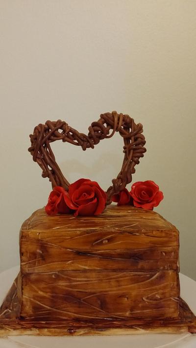 Anniversary cake - Cake by Nour Merei