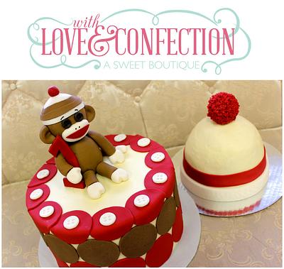 Sock Monkey - Cake by With Love & Confection