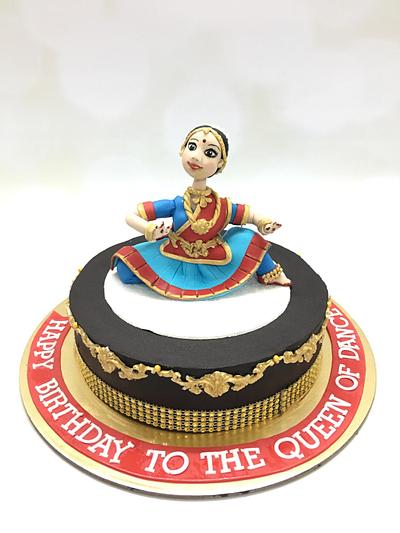 Bharatnatyam cake - Cake by sheilavk