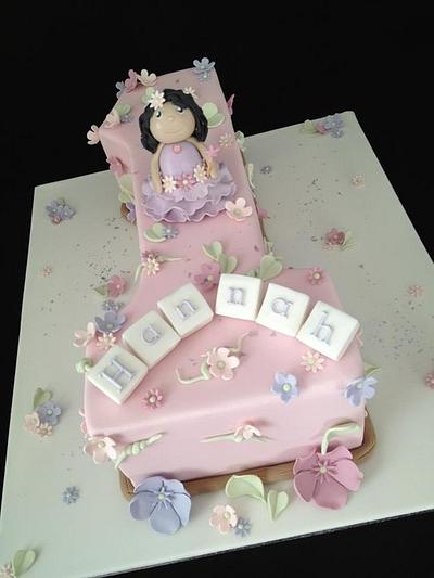 Number 1 fairy cake - Cake by Veronika