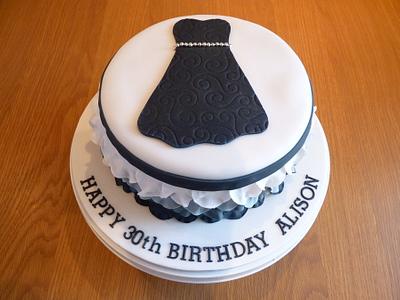 Petal effect LBD - Cake by Sharon Todd