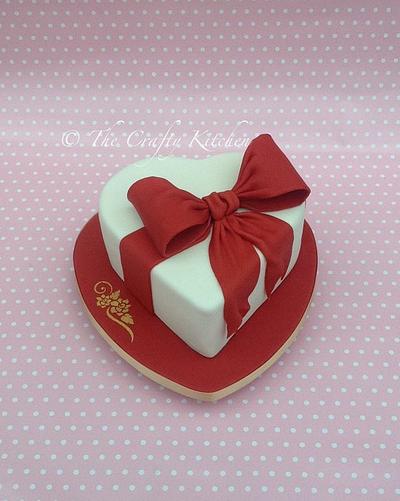 My Simple Heart Will Always Love You - Cake by The Crafty Kitchen - Sarah Garland