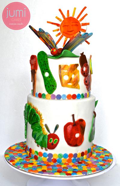 The Hungry Caterpillar  - Cake by jumicakes