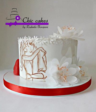 Love, wedding, romance......  - Cake by Radmila