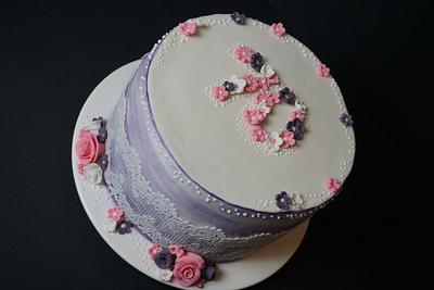 70th birthday cake - Cake by Dragana