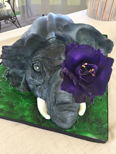 Elephant Cake - Cake by Sugar Inspired 