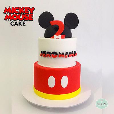 Torta Mickey Mouse Medellín - Cake by Dulcepastel.com