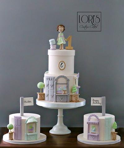Boutique themed 1st Birthday - Cake by Lori Mahoney (Lori's Custom Cakes) 