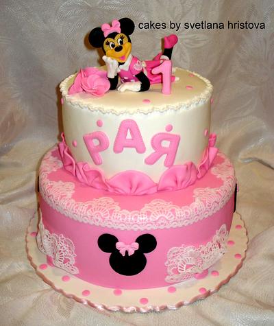 Minnie Mouse 2 - Cake by Svetlana Hristova