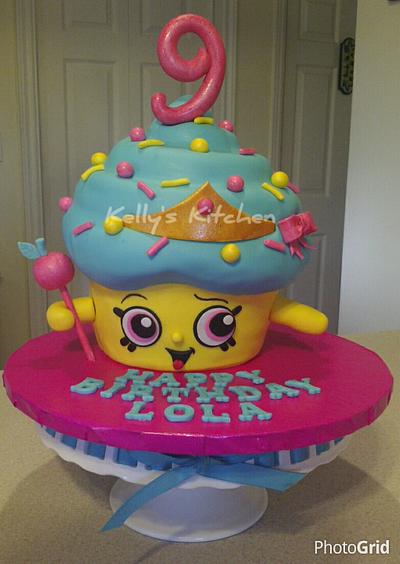 Shopkins Cupcake Queen - Cake by Kelly Stevens