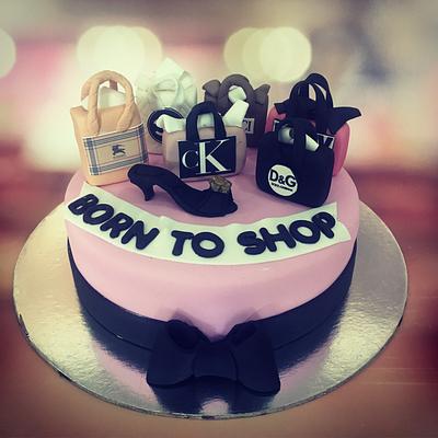 Born to Shop - Cake by Blissful Bytes