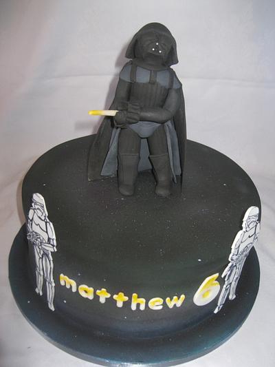 srarwars themed birthday cake - Cake by jen lofthouse