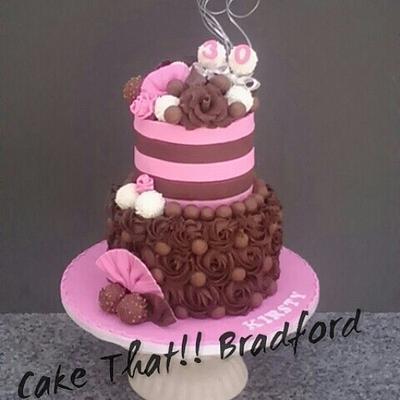 chocolate cake with a difference  - Cake by cake that Bradford