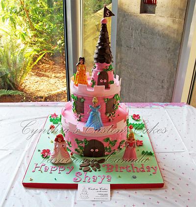 Pink Castle! - Cake by Cynthia Jones