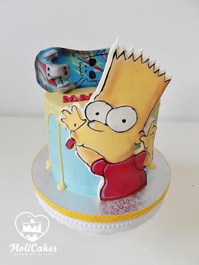 Bart  - Cake by MOLI Cakes