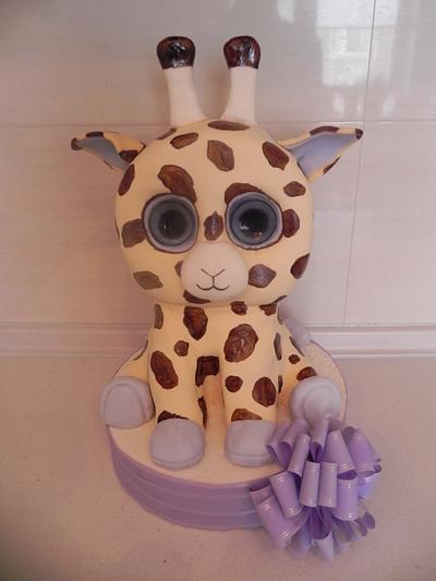 Toy Giraffe  - Cake by Victoria