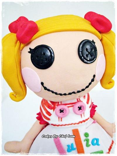 Lalaloopsy Doll Cake - Cake by chefsam